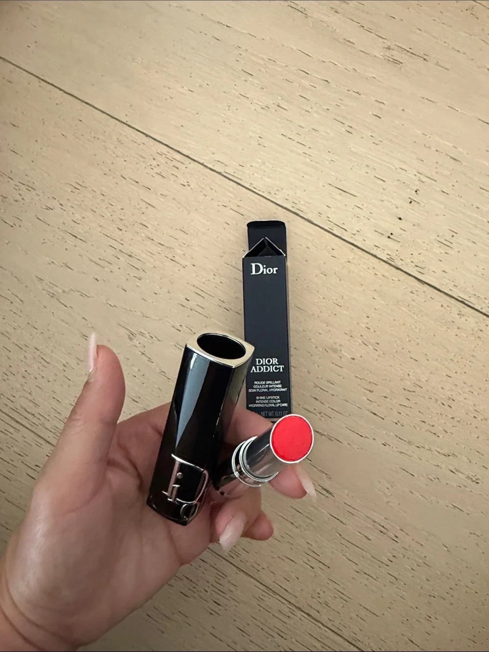 Dior lipstick 659- coral bayadere
